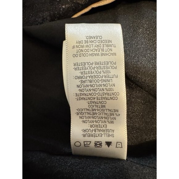 Dress The Population Danae Deep V-Neck Black Lace Gown-Size XXL Maxi NEW - Picture 10 of 10